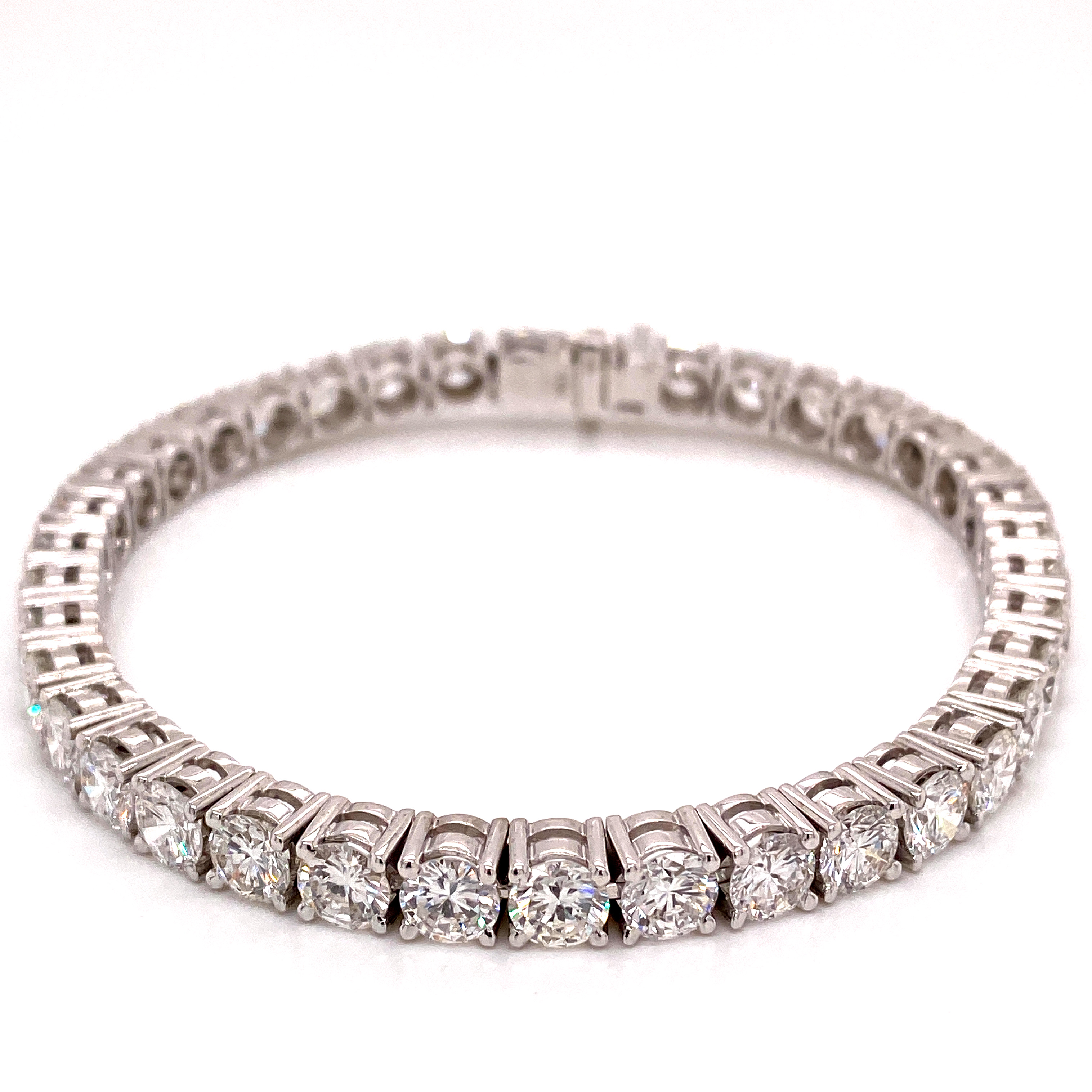 PLATINUM TENNIS BRACELET 