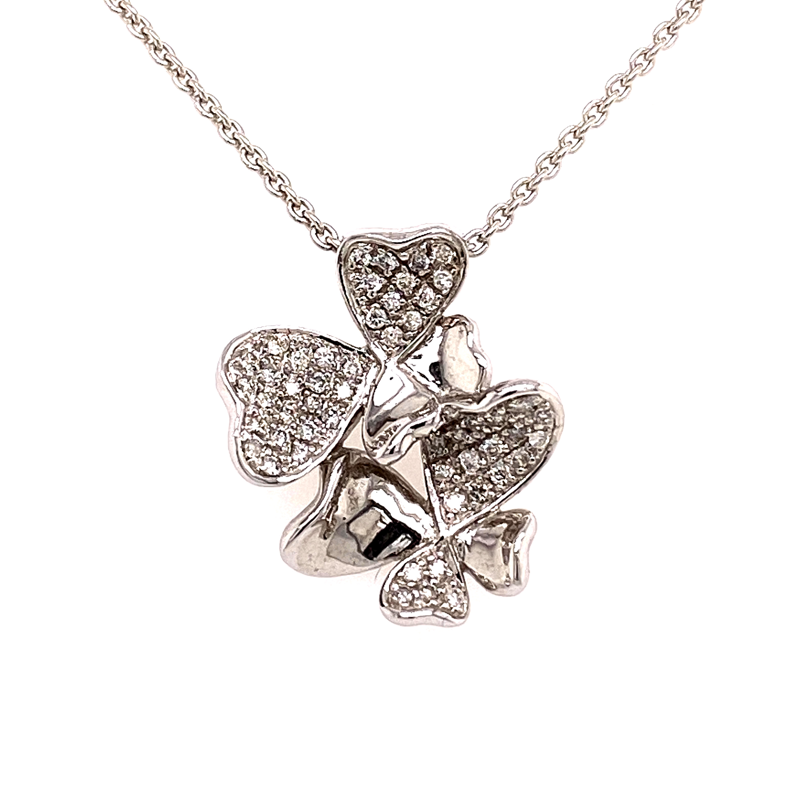 COLLAGE OF HEARTS PENDANT 